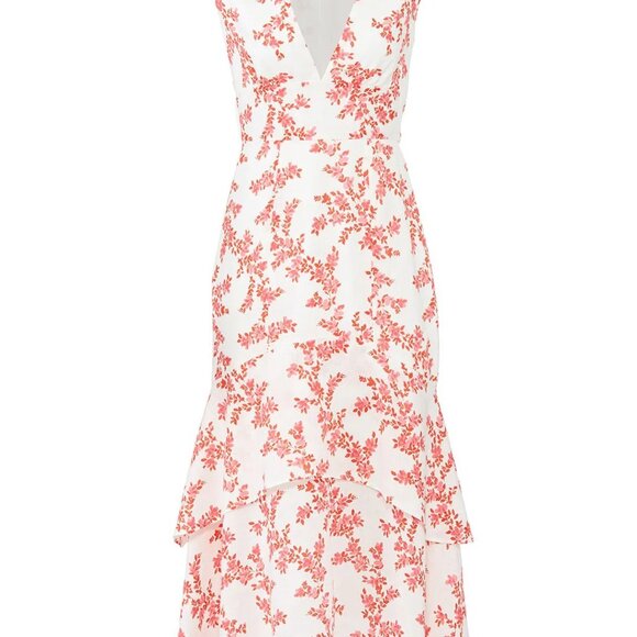 Keepsake Floral Fallen Dress - Picture 4 of 7